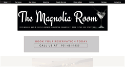 Desktop Screenshot of magnolia-room.com